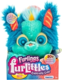 Furlings Furlittles Arlo Mini Interactive Plush Owl Toy with 50 Sounds & Adorable Expressions Soft Cuddly Talking Stuffed Animal for Kids Ages 3 Perfect Birthday