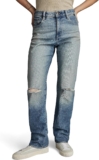 G-Star Womens Viktoria High Straight Jeans