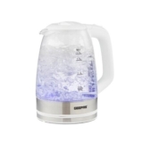 GEEPAS Illuminating Electric Glass Kettle 1.7L Cordless Jug Kettle 2200W