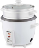 GEEPAS Rice Cooker with Steamer
