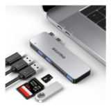 GIISSMO USB-C Hub 6-in-2 Thunderbolt 3 for MacBook Pro/Air