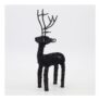 GLOBE ARTWARES IMPEX Black Wire Reindeer Christmas Decor 35cm