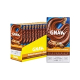 GNAW Salted Caramel Peanut Milk Chocolate Bars 15 X 80g