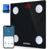 GRIFEMA GA2001 Weighing Scales for Body Weight and Fat, Digital Bathroom Scales