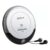 GROOV-E Retro Personal CD Player – Silver