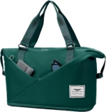 GSG SINCE 1998 Womens Expandable Travel Duffle Bag with Laptop Compartment – Water-Resistant Gym Bag, Weekend & Overnight Bag with Shoe Compartment & Wet Pocket