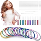 GSrenyu Kids Bracelet Making Kits Gift, Girl Toys Age 5 6 7 8 9 10 Arts and Crafts Sets for Birthday Party Bag Fillers Supplies Toy 4-11 Year Old Girl Boy Friendship Craft Kit Presents