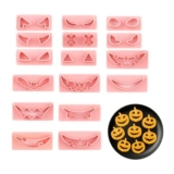 GYTFOG 17 PCS Halloween Pumpkin Cookie Cutter Set