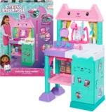 Gabbys Dollhouse, Cakey Kitchen Set for Kids with Play Kitchen Accessories, Play Food, Sounds, Music and Kids Toys for Girls and Boys Aged 3 and up