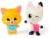 Gabbys Dollhouse: The Movie, Pandy Paws & Chumsley Toy Figures with 2 Accessories