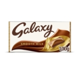 Galaxy Smooth Milk Chocolate Bar, 100g, Ideal Christmas Gift