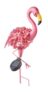 Garden Bright Solar LED Metal Animals, Flamingo, Peacock, Owl or Chicken
