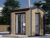 Garden Room Office EMMY (34 mm Cladding), 2×2 m (66 x 66), 4 m²