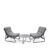 Garden Stories Ultimate Comfort Padded Bistro Set