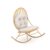 Garden Stories Woven Padded Rocker Chair