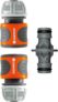 Gardena Coupling Set: Hose Coupling for Hose Extension 13 mm (1/2 inch) and 15 mm (5/8 inch), Even with high Water Pressure, Easy Installation (18283-20)