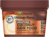 Garnier Hair Mask For Frizzy Curly Hair, Ultimate Blends 3-In-1 Coconut Hair Food Treatment 400ml – £2.37 / £2.12 S&S
