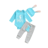 Geagodelia Baby First Easter Outfit, Sky Blue, 3-6 Months