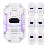 Gecool 6-Pack Ultrasonic Pest Repellers, 4 Modes, Safe
