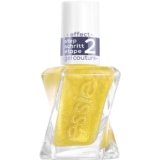 Gel Couture by Essie metallic glaze top coats, up to 15 days of gel-like wear, no UV lamp, Crushed Gold, 0,46 fl oz