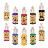 Gel Food Colour Set, 10 Colours, 10ml, 100ml Total