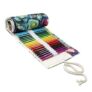 Gelishan Canvas Pencil Roll with 72 Slots, Washable
