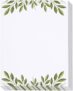 Genie Crafts 48 Pack Leaf Themed Stationery Writing Paper Set, Letter Size (8.5 x 11 In)