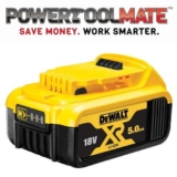 Genuine Dewalt DCB184 18v XR 5ah slide battery with code. Sold by Powertoolmate