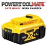 Genuine Dewalt DCB184 18v XR 5ah slide battery with code. Sold by Powertoolmate
