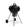 George Foreman Charcoal BBQ Kettle Barbecue Portable with Wheels