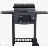 George Foreman GFCSBBQL Large Charcoal Barbecue – Black