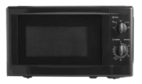 George Home 17L 700W Manual Microwave – Black