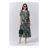 Georgia Tiered Floral Midi Dress