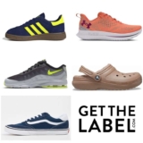 Get An Extra 30% Off Get The Label With Code Including Sale Items Nike, Adidas, Vans, Crocs, Under Armour, Sketchers (Selected Lines)
