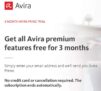 Get all Avira premium features free for 3 months – Includes Antivirus, VPN with no data limits etc – upto 5 devices