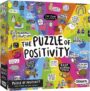Gibsons Puzzle of Positivity 1000 Piece Jigsaw Puzzle Fun Cartoon Mental Health Puzzle Illustration Sustainable Jigsaw Puzzle for Adults Teens Premium 100% Recycled Board Great Gift Gibsons Games