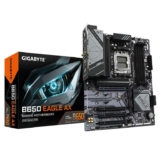 Gigabyte B650 EAGLE AX Motherboard – Supports AMD Ryzen 7000 CPUs, up to 7600MHz DDR5 (OC)
