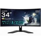 Gigabyte G34WQCP 34 WQHD Curved Gaming Monitor – 3440 x 1440, 1500R, 180Hz, 1ms