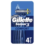 Gillette Sensor3 Comfort, Disposable Shaving Razors for Men, 6 x 4 Pack – £5.22 / £4.67 S&S