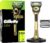 GilletteLabs With Exfoliating Bar, Razor For Men Champion Gold Edition, 1 Handle – 3 Blades, Includes Premium Magnetic Stand