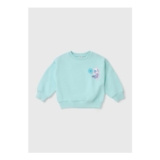 Girls Blue Ghost Spider Sweatshirt