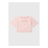 Girls Pink Party Vibes Top (7-15yrs)