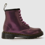 Girls purple dr marten boots size 13