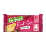 Go Ahead Cherry Crispy Fruit Slices 4 X 43.6g