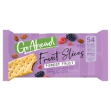 Go Ahead Forest Fruit Crispy Fruit Slice 4 Snack Bars, 174g (1 Pack of 4 Bars)