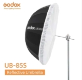 Godox UB-85S 33.5 Inch 85cm Parabolic Black Reflective Studio Light Umbrella – Shenzhen New Vision Photography Equipment