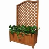 Gr8 Garden Wooden Planter with Lattice (With Code)