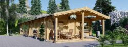 Granny Annexe BOSTON M (4444 mm Insulation), 6×19 m (20×62), 114 m² – UK Mainland
