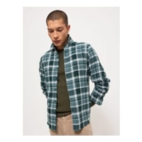 Green Checked Long Sleeve Shirt