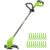 Greenworks 24V Cordless Strimmer Blade Grass Trimmer Battery Powered, 25cm Cutting Width, Includes 20 Blades